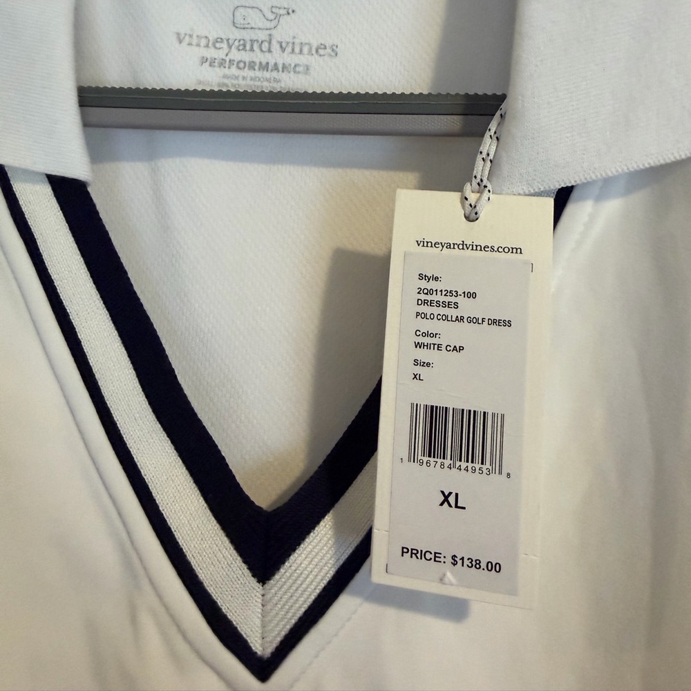 NWT Vineyard Vines Varsity Sleeveless Dress - Picture 7 of 7
